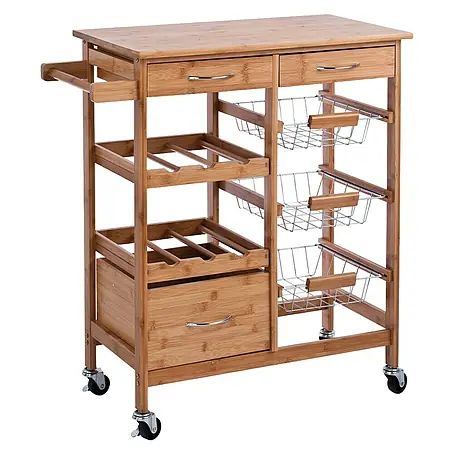 Zeller Present  Carro de cocina