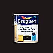 Bruguer Esmalte de color Acrylic Multisuperficie  (Negro, 750 ml, Satinado)