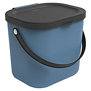 Rotho Albula Mülltrennsystem (6 l, Horizont Blau, Eckig, Kunststoff)