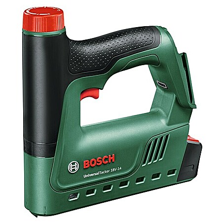 Bosch Power for All 18V Akku-Tacker (18 V, Ohne Akku, Klammertiefe: 6 mm - 14 mm)
