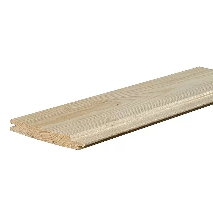 Profilholz - Fichte/Tanne, B-Sortierung, 300 x 12,1 x 1,4 cm - Detailaufnahme