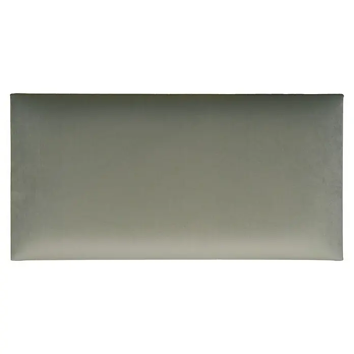 Fllow Wandpolster Jar - Minze, 60 x 30 cm - Grauer Hintergrund, ideal für Produktpräsentationen. Schlichte Farbgebung, um die Aufmerksamkeit auf das beworbene Objekt zu lenken.\n