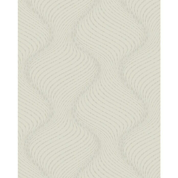 Marburg La Veneziana III Vliestapete Welle (Beige, Wellen, 10,05 x 0,53 m)