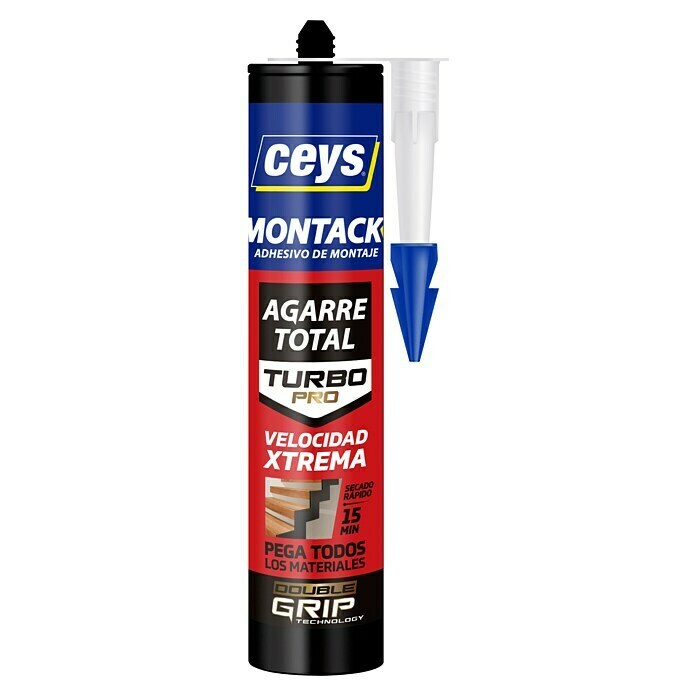 Adhesivo de montaje Montack Agarre Total High Tack: características