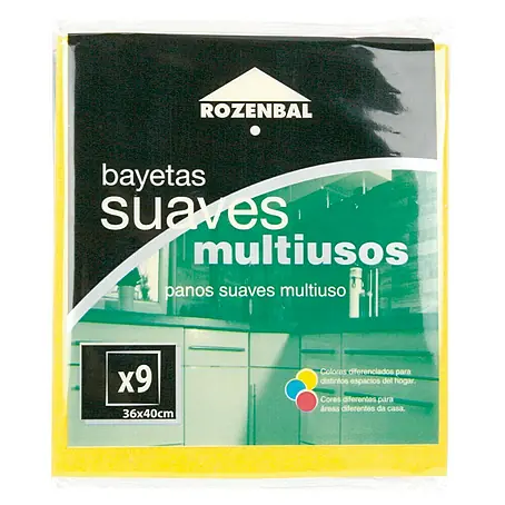 Rozenbal  Bayetas suaves multiusos