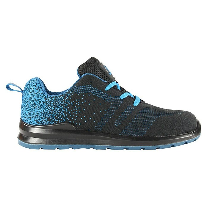 Sicherheitshalbschuh Blue Star  (Schwarz/Blau, 43, S1)