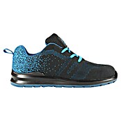 Sicherheitshalbschuh Blue Star  (Schwarz/Blau, 43, S1)