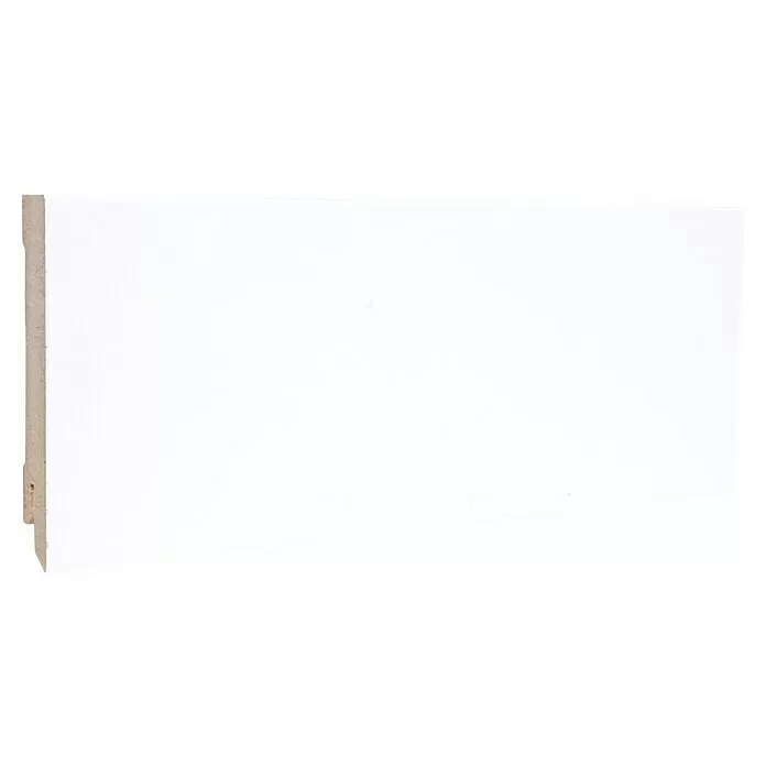 Sockelleiste - 244 x 1,6 x 8 cm, MDF - Diagonale Ansicht