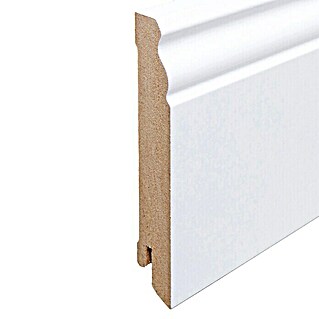 Sockelleiste (240 x 1,9 x 10 cm, MDF, Profiliert)