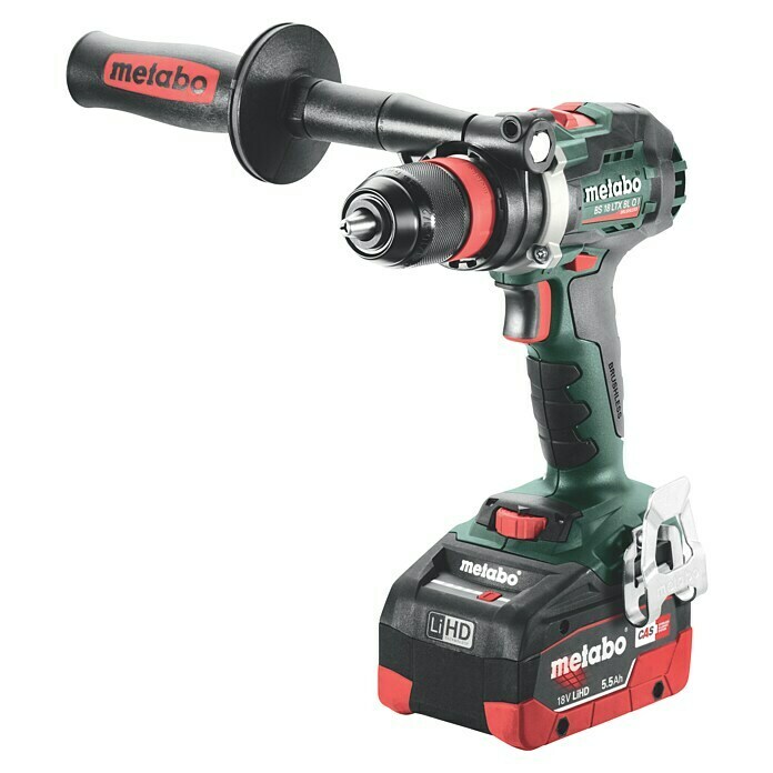 Metabo CAS 18V Akku-Bohrschrauber BS 18 LTX BL Q I (18 V, 2 Akkus, 5,5 Ah, 130 Nm) | BAUHAUS