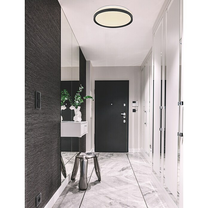 Globo LED okrogla stropna svetilka SONNY  (18 W, Ø x V: 39 x 8 cm, Bele barve, Drugo) | 3016 - Deckenleuchte | CACB - Deckenleuchten | CAC - Indoorleuchten | CA - Beleuchtung | C - Elektro | BAUHAUS