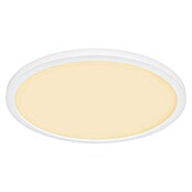 Globo Okrugla stropna LED svjetiljka Sapana  (18 W, Ø x V: 29,4 cm x 25 mm, Bijela) | BAUHAUS