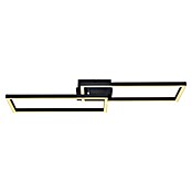 Globo LED stropna svjetiljka Tatjana  (24 W, D x Š x V: 71 cm x 23 m x 7,5 cm, Crna, Topla bijela) | BAUHAUS