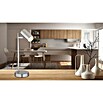 Globo Tischleuchte Robby (Ø x H: 12 x 35 cm, GU10, Nickel verchromt) | BAUHAUS