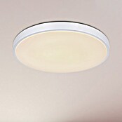 Globo LED-Deckenleuchte rund Sonny (Ø x H: 50,5 x 8 cm, 24 W, Weiß/Silber) | BAUHAUS