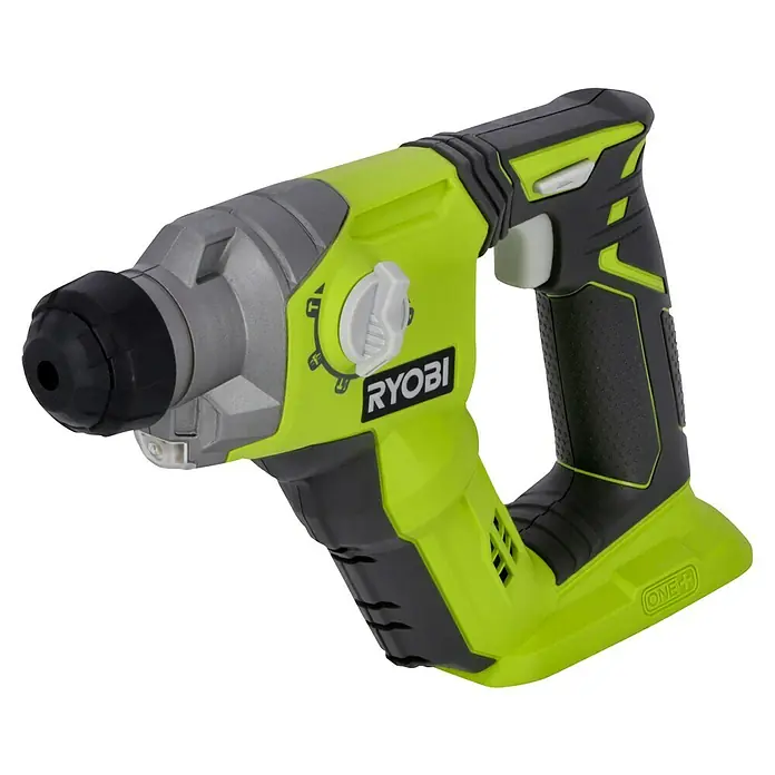 Ryobi ONE+ Akku-Kombihammer R18SDS-0 - 18 V, Ohne Akku, 1,3 J - Ein Akku-Bohrhammer von Ryobi, ideal für Heimwerkerprojekte und Renovierungsarbeiten. Praktisch und leistungsstark.