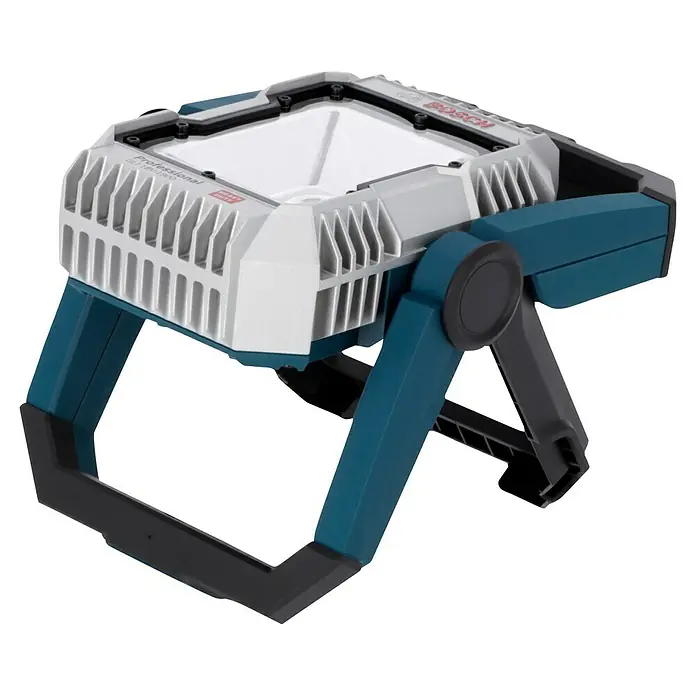 Bosch Professional AMPShare 18V LED-Akkustrahler GLI 18V-1900 - 18 V, Ohne Akku, Lichtstrom: 1.900 lm - Der Bosch Akku-Baustrahler für den professionellen Einsatz. Robust und mit hoher Leuchtkraft für optimale Ausleuchtung.