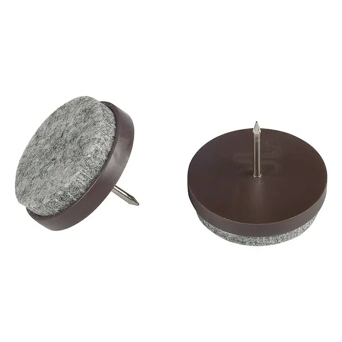 Filzgleiter Selbstklebend Stark Möbelgleiter Mit Nagel 28 Mm – Filzgleiter Für Stühle Und Möbel, Profiqualität Schutzgleiter Möbel