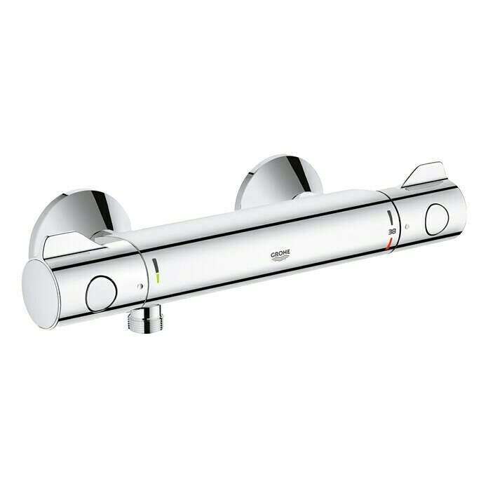 Grohe Grohtherm 800 BrausethermostatChrom, Glänzend Front View