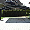 Ximax Carport Portoforte M 110 (4,9 x 5,4 m, Einfahrtshöhe: Max. 2,2 m, Mattbraun, Schneelast: 137 kg/m²)