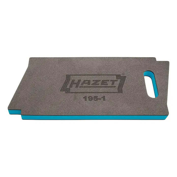 Hazet Knieschoner 195-1 - 450 x 210 x 30 mm - HAZET 195-1 Bremskolbenrücksteller-Adapterplatte. Präzises Werkzeug zum professionellen Zurücksetzen von Bremskolben. Robuste Ausführung für den Werkstatteinsatz.
