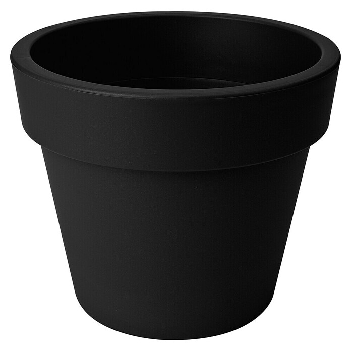 Elho Green Basics Plantenbak Top Planter (Ø x h: 40 x 33 cm, Zwart)