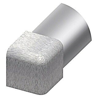 Quadroprofil (Edelstahl, Silber, 10 mm, Gebürstet)