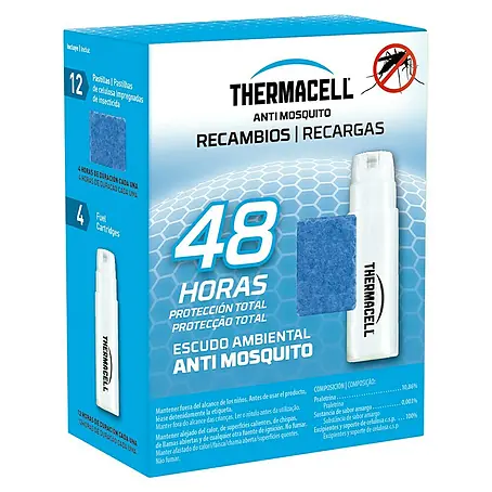 Thermacell  Recambio Antimosquitos 48 horas