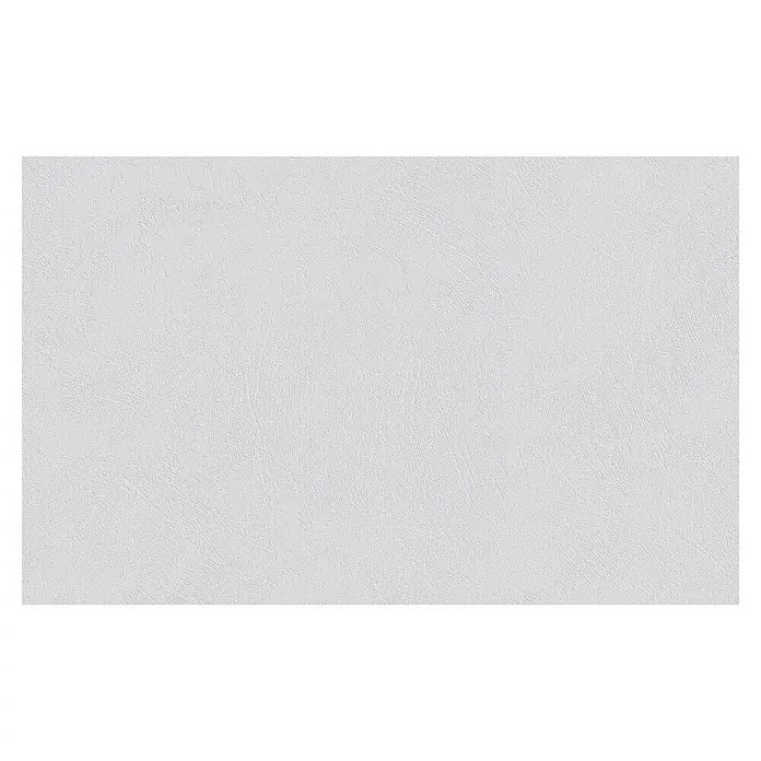 Erfurt Vliestapete Vliesfaser Basic - 103, Uni, 10,05 x 0,53 m - Nahaufnahme einer unebenen, weißen Textur mit subtilen Schattierungen, ideal für Hintergründe und Textüberlagerungen.