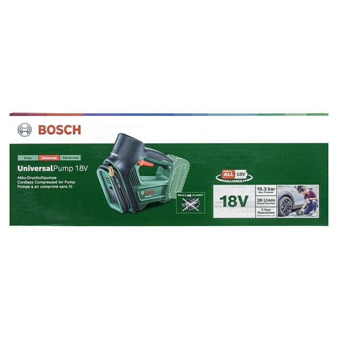 Bosch Akku Druckluftpumpe 18V