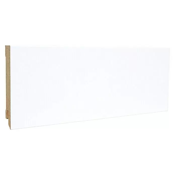 Sockelleiste - 240 x 1,6 x 7,8 cm, MDF, Foliert - Diagonale Ansicht