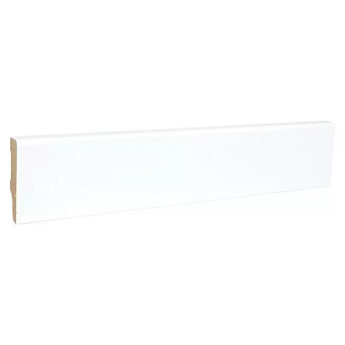 Sockelleiste - 240 x 1 x 4 cm, MDF - Diagonale Ansicht