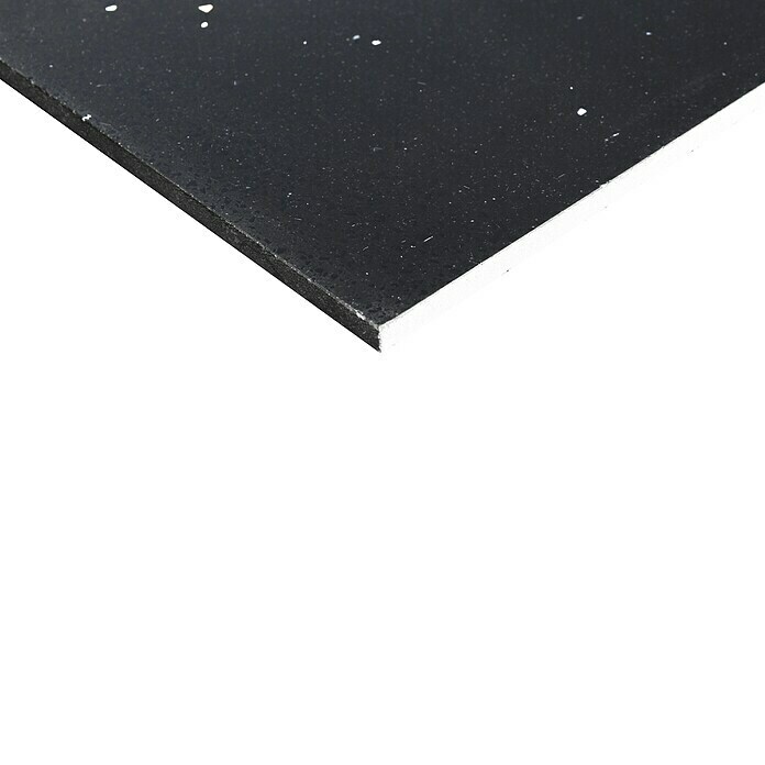 Quarzsteinfliese Komposit (30 x 60 cm, Schwarz, Glänzend) | BAUHAUS