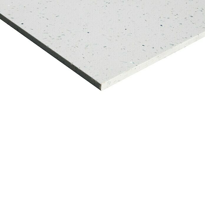 Quarzsteinfliese Komposit (30 x 60 cm, Weiß, Glänzend) | BAUHAUS