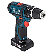 Bosch Professional Taladro atornillador percutor de batería GSB 12V-15 (12 V, 2 baterías, 2 Ah - 4 Ah, 30 Nm, 2 baterías + cargador + juego de puntas de 25 piezas/juego de brocas de 14 piezas + bolsa) | BAUHAUS