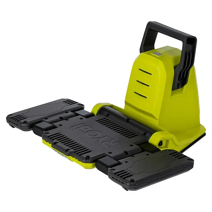 Ryobi ONE+ LED-Akkustrahler RLP18-0 - 18 V, Ohne Akku, 3.000 lm - Das Ryobi PAD01K Akku-Flächenlicht bietet eine helle, tragbare Beleuchtung für verschiedene Arbeitsbereiche.