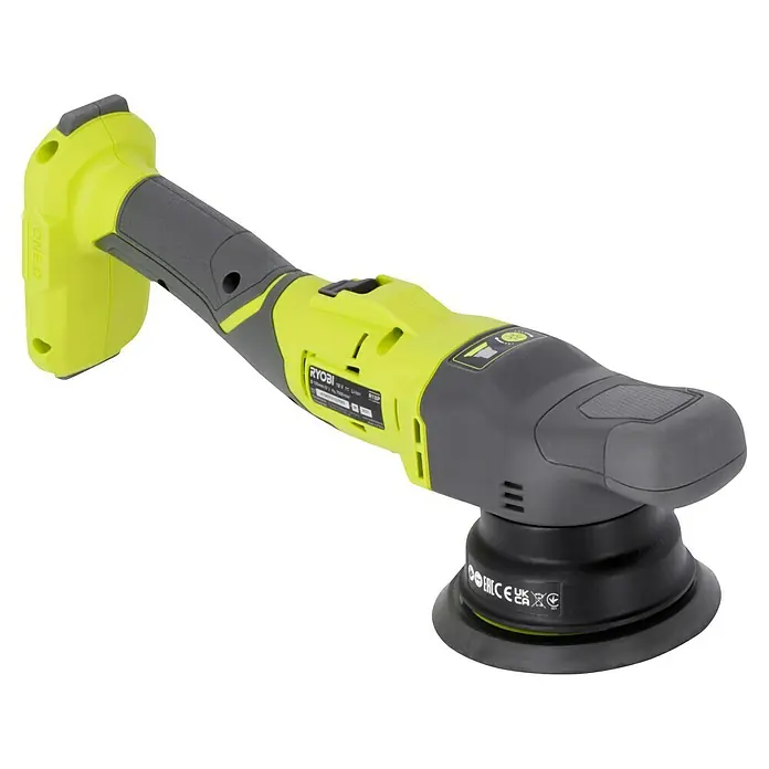 Ryobi ONE+ Akku-Exzenterpolierer R18P-0 - 18 V, Ohne Akku, 125 mm - Ein Ryobi ONE+ Akku-Poliermaschine für professionelle Ergebnisse. Ideal zum Polieren von Oberflächen mit dem kabellosen Design.