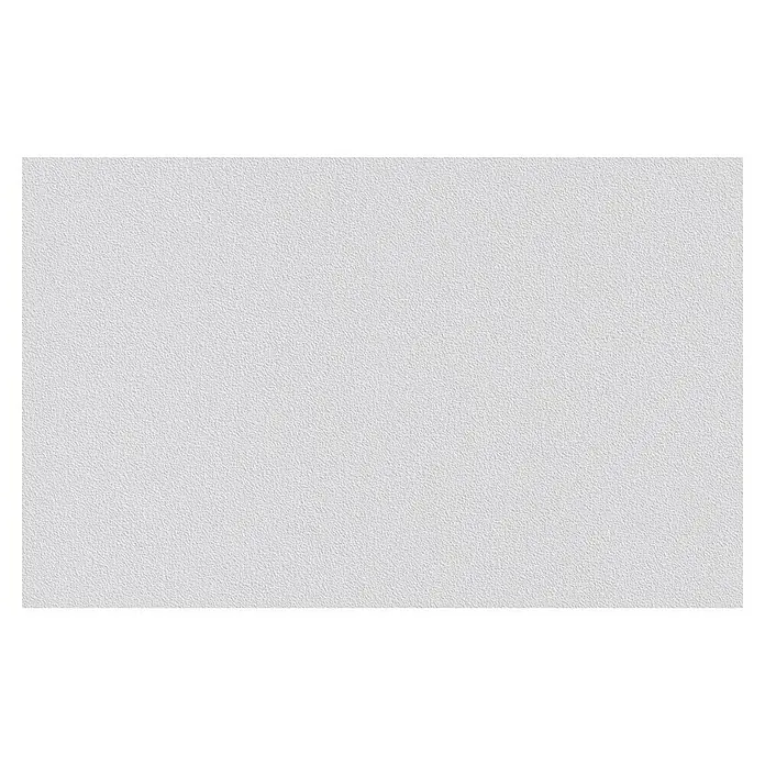 Erfurt Vliestapete Vliesfaser Protect - 203, Uni, 10,05 x 0,53 m - Nahaufnahme einer weißen Deckenplatte mit feiner, unregelmäßiger Textur. Ideal für akustische Dämmung und ein sauberes, professionelles Erscheinungsbild.