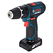 Bosch Professional Akku-Schlagbohrschrauber GSB 12V-15 (12 V, 2 Akkus, 2 Ah - 4 Ah, 30 Nm, 2 Akkus + Ladegerät + 25-tlg. Bit-Set/14-tlg. Bohrer-Set + Tasche) | BAUHAUS