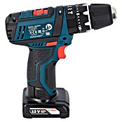 Bosch Professional Taladro atornillador percutor de batería GSB 12V-15 (12 V, 2 baterías, 2 Ah - 4 Ah, 30 Nm, 2 baterías + cargador + juego de puntas de 25 piezas/juego de brocas de 14 piezas + bolsa) | BAUHAUS