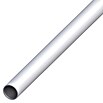 Kantoflex Rundrohr (Ø x L: 12 x 2.000 mm, Aluminium, Silber, Eloxiert)