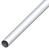Kantoflex Rundrohr (Ø x L: 8 x 1.000 mm, Aluminium, Silber, Eloxiert)