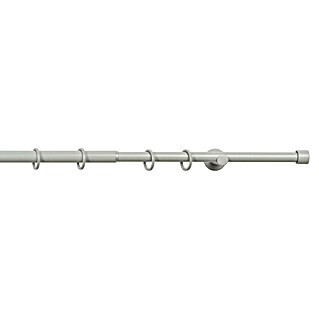 Stilgarnitur Cosy (Cool Grey, Auszugslänge: 160 cm - 280 cm)