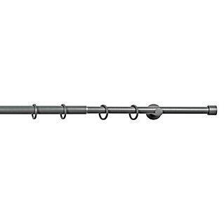 Stilgarnitur Cosy (Dark Grey, Auszugslänge: 120 cm - 210 cm)
