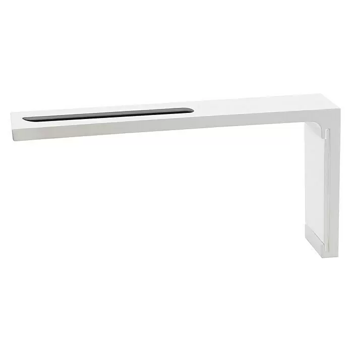 Wandträger - 1 Stk., Weiß, Länge: 11,5 cm - Diagonale Ansicht