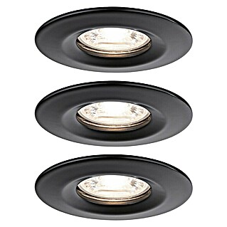 Paulmann Set okruglih ugradbenih LED svjetiljki Nova Mini Coin (4 W, Ø x V: 6,6 x 3 cm, 3 Kom.)