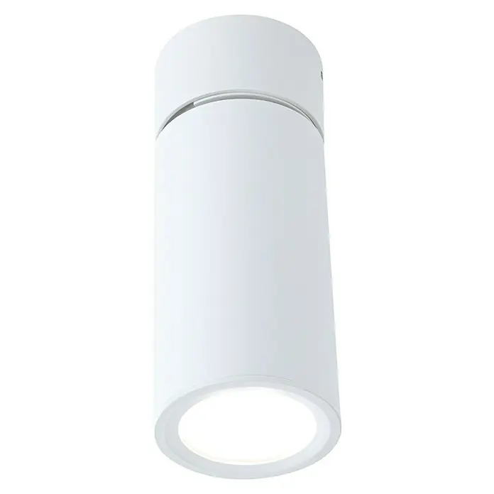 Paulmann LED-Deckenleuchte Turnal Coin - 6 W, Weiß matt, 1 Stk. - Nahaufnahme einer weißen Deckenleuchte, die ein modernes und minimalistisches Design für Innenräume zeigt.