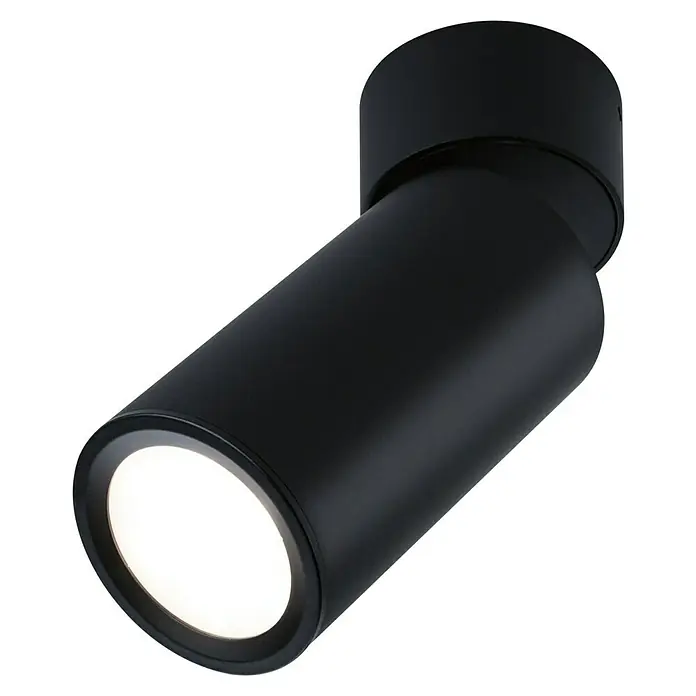 Paulmann LED-Deckenleuchte Turnal Coin - 6 W, Schwarz matt, 1 Stk. - Schwarzer LED-Strahler für die Deckenmontage. Die Lampe ist zylindrisch und hat einen hellen Lichtaustritt.