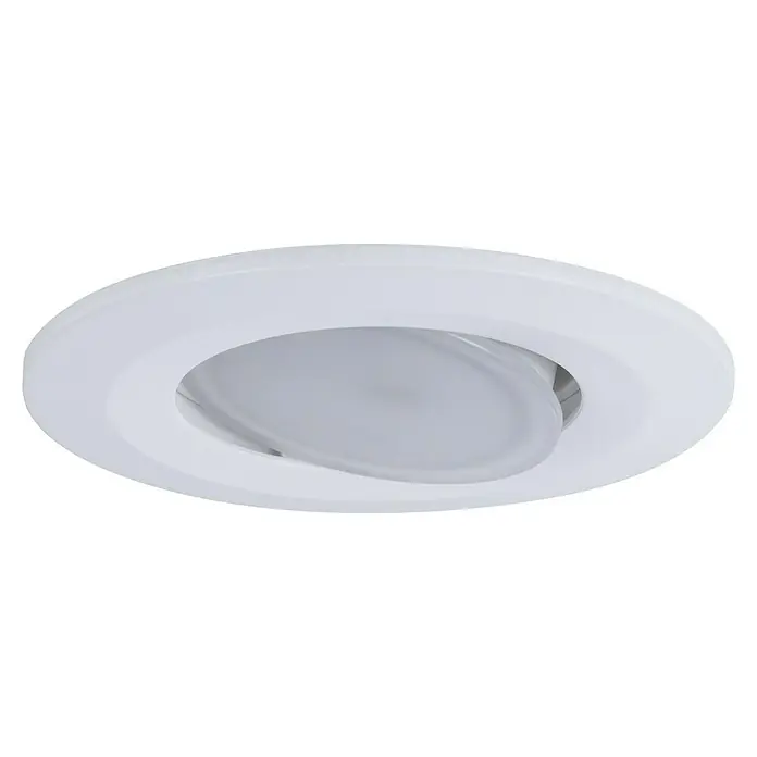 Paulmann LED-Einbauleuchten-Set rund Calla - 5 W, 3 Stk., Farbtemperatur einstellbar: Stufen, Weiß - Weiße Deckenleuchte mit runder Form. Ideal für moderne Wohnräume.