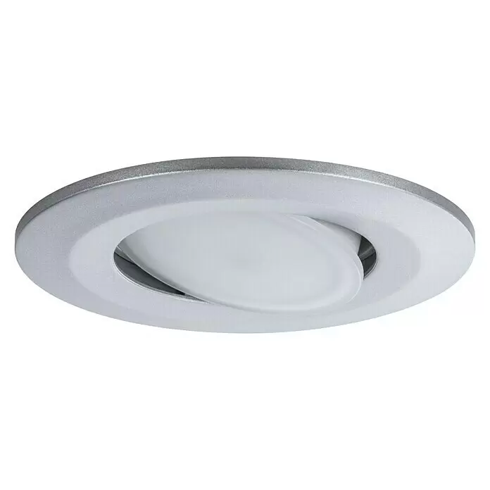 Paulmann LED-Einbauleuchten-Set rund Calla5,5 W, Chrom matt, 3 Stk., Farbtemperatur einstellbar: Stufen